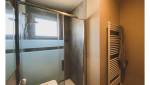 Revêtement mural de salle de bain en carrelage avec panneau décoratif en aluminium - Cholet 49
