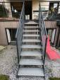 Escalier extérieur après création d'une terrasse accessible - Nantes (44000)