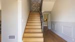 Escalier habillé en chêne de fil