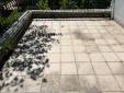 Ancienne terrasse en dallage avant travaux de rénovation - Nantes 44