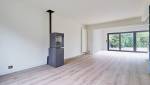 Extension et rénovation pièce de vie poêle à bois