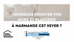 La rénovation des murs et plafonds est souvent perçue comme une simple démarche esthétique. 