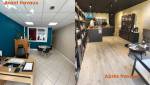 Avant/Après rénovation de la boutique à Yerres (91330)