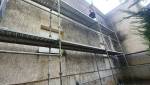 Travaux de nettoyage de façade sur locaux professionnels en cours - Brie-Comte-Robert 77170