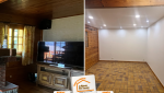 chalet authentique modernisé, rénovation sur-mesure chalet, rénovation maison Savoie