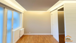Pose d'un faux plafond 