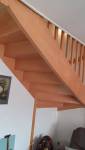 Escalier avant travaux - Vue de côté