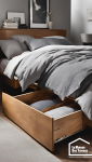 chambre longue astuce rangement