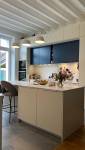 Rénovation de cuisine avec plan de travail en céramique - Nantes 44