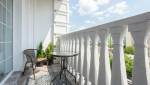 Balcon charmant pour un studio dans les Yvelines
