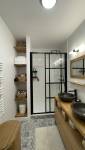 Rénovation de salle de bain pour un look industriel à Igny (91)