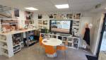 Espace de travail intérieur de l'agence La Maison Des Travaux de Brie-Comte-Robert 77170
