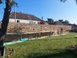 Préparation de chantier de rénovation d'un mur en maçonnerie - Solers 77111