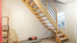 Surélévation de 50m² d'une maison à Basse-Goulaine - escalier