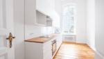 Parquet au sol cuisine