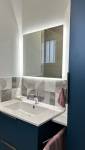 Réalisation terminée – salle d’eau moderne et fonctionnelle dans une maison à Bruz.