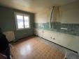 Sol de cuisine avant remplacement de carrelage - Valence 26000