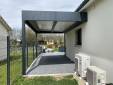 Pose d'un carport en acier - Montauban 82000