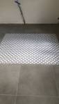 Carrelage avec insertion de motif
