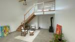 Espace de vie avec mezzanine La Maison des travaux sainte genevieve des bois