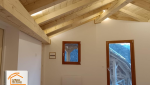 agrandissement maison Peisey-Nancroix, création chambre et salle de bain, artisans qualifiés Albertville, travaux extension, accompagnement courtier en travaux