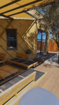 Banquette décorative en corten La Maison Des Travaux Ales