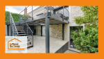 Aménagement sous terrasse métal moderne réalisé près de Marmande par Sandrine Férin, La Maison Des Travaux.