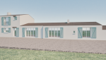 Visuels 3D - Rénovation de toiture à Vertou et rénovation de maison