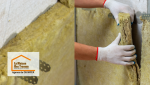 Isolation thermique à Treffiagat – Pose de laine de roche pour une isolation performante. Un projet mené par La Maison des Travaux Quimper.