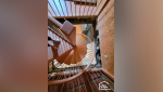 Rénovation d'un escalier en colimaçon