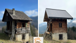 travaux toiture Praz-sur-Arly, étanchéité toiture montagne, charpente et couverture, méthode Sarking, rénovation dépendance, La Maison des Travaux Chamonix Mont-Blanc
