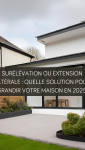 Surélévation maison toit plat à Vannes
