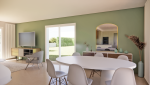 Rénovation complète d'une pièce de vie à Basse-Goulaine 44115 - visualisation 3D
