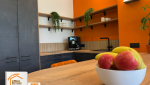 La Maison des Travaux Albertville, cuisine sur-mesure Albertville, rénovation cuisine agence, pose mobilier cuisine