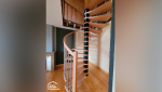 Rénovation d'un escalier colimaçon