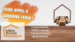Courtier en travaux à Agen, Sandrine Ferin vous aide à rénover votre sol avec le parquet idéal. Contact rapide et devis gratuit.