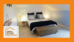Aménagement de combles à Héricourt : création d’une chambre cosy et lumineuse, parfaite pour se détendre.