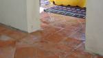 Tomettes anciennes multi formats teintes chambre-salon