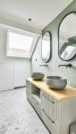 peinture sauge dans la salle de bain