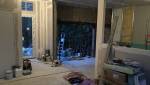 Travaux de rénovation complète du salon Le Chesnay