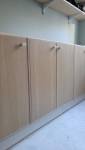 façades en bois pour placard sur mesure
