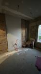 Transformation d’un garage en chambre à La Rivière-de-Corps  isolation