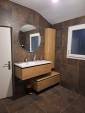 Création d'une salle de bain bien-être avec meuble vasque et miroir - Pornic 44210