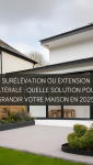 Surélévation maison toit plat à Vannes