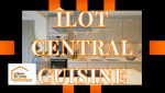 Cuisine moderne avec îlot central réalisée par La Maison Des Travaux de Vesoul. Design épuré et fonctionnel pour un espace convivial.