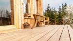 terrasse en pin 