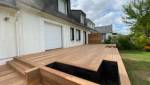 Aménagement d'une terrasse bois à La Trinité sur Mer (56470)