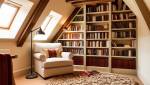 Aménagement des combles en coin lecture - Nantes 44