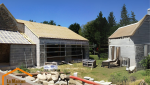 AVANT Création des fondations - hors d'eau, hors d'air - extension des 3 garage