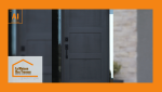 🚪 Porte en alu installée à Villeneuve-sur-Lot par La Maison Des Travaux Agen : isolation, sécurité et esthétique.